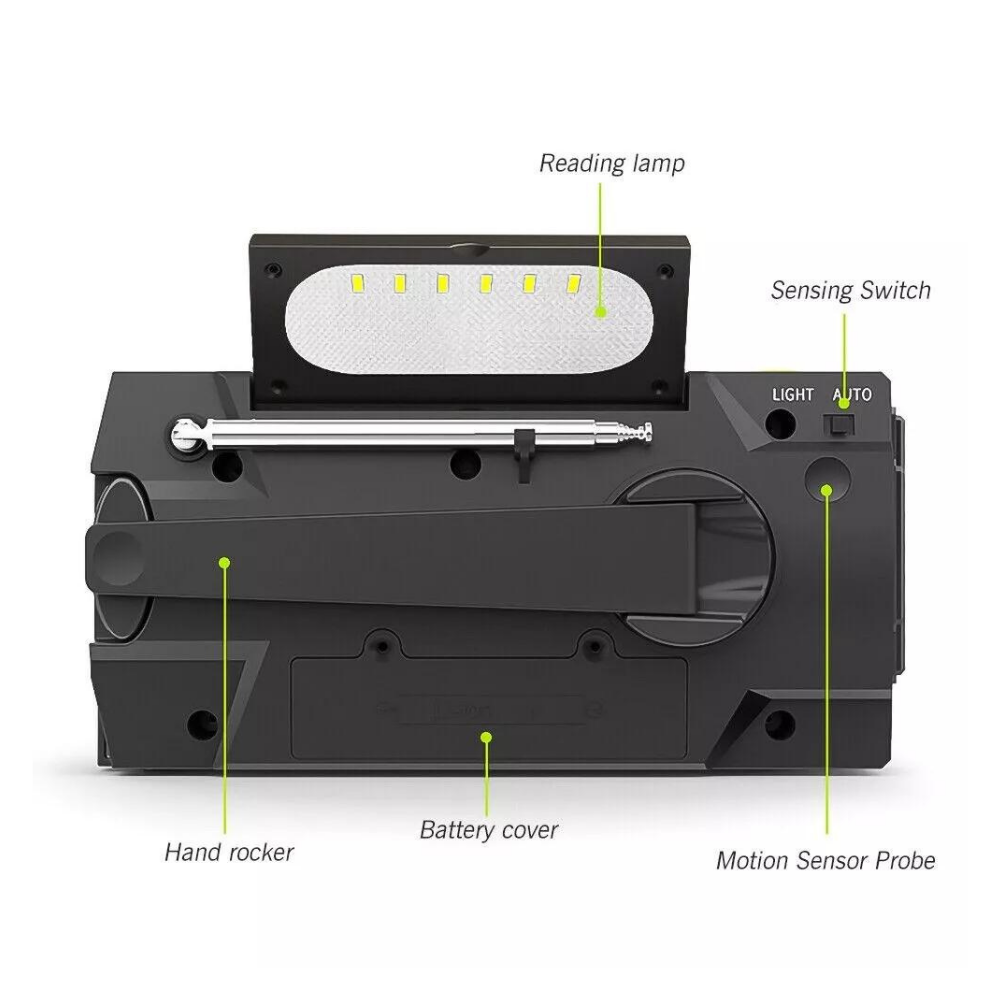 RescueWave 5-in-1 Emergency Radio