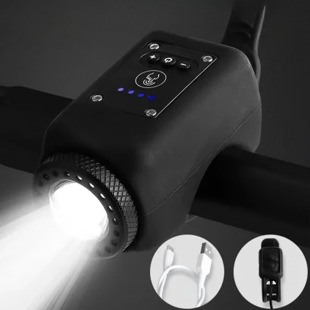 Bike Light Pro Horn Combo