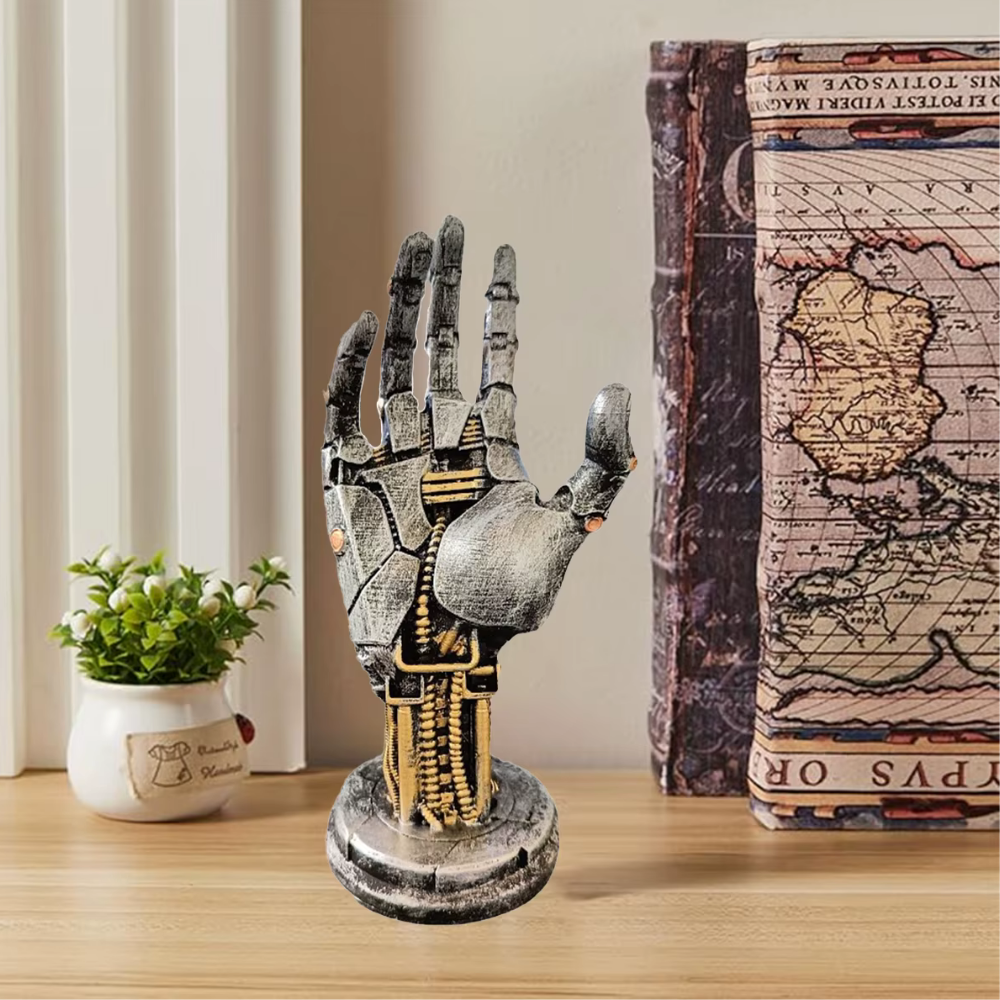 Steampunk Robotic Hand Sculpture