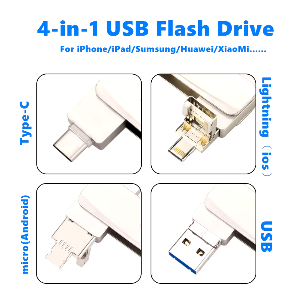 UniConnect™ 4-in-1 USB Drive