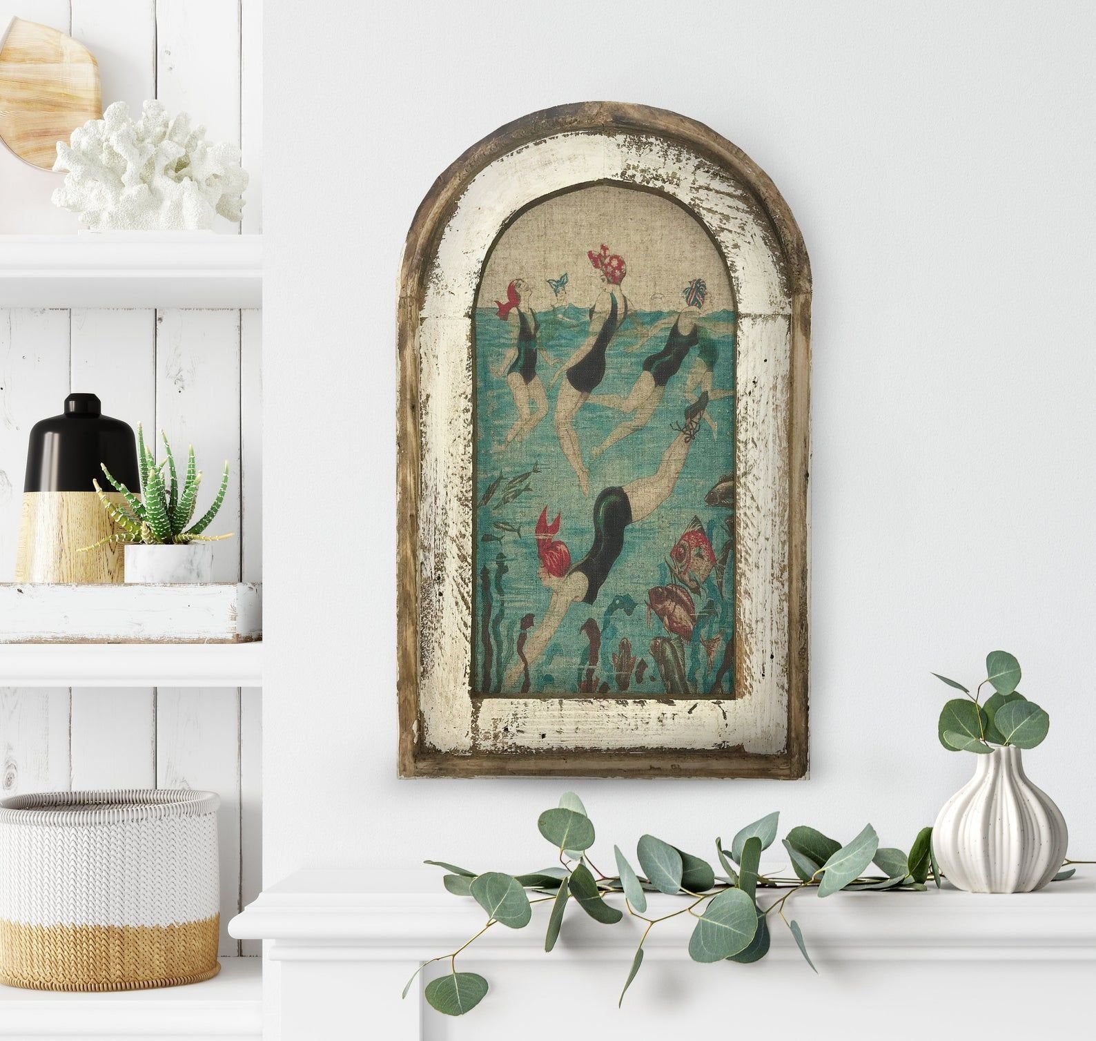 🖼 Handcrafted Wooden Frame Wall Art – Perfect for Any Space