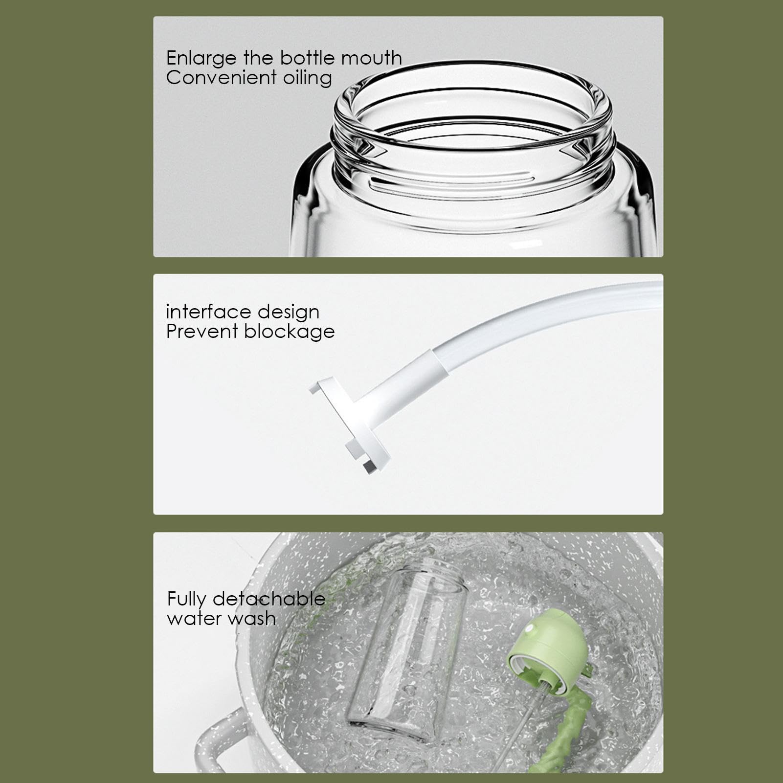 2-in-1 PrecisionSpray Duo Oil Dispenser and Sprayer