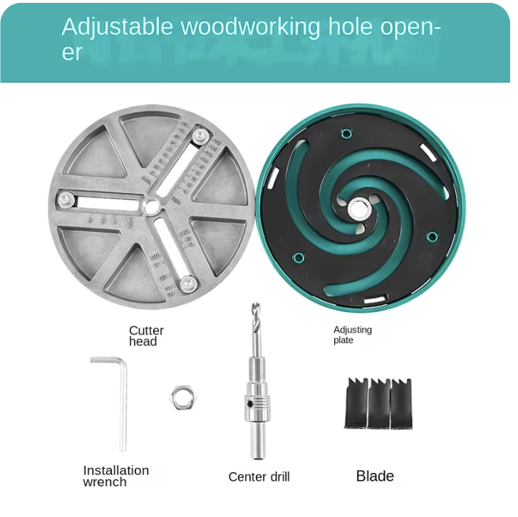 Adjustable Hole Opener - Cut Perfect Holes Every Time