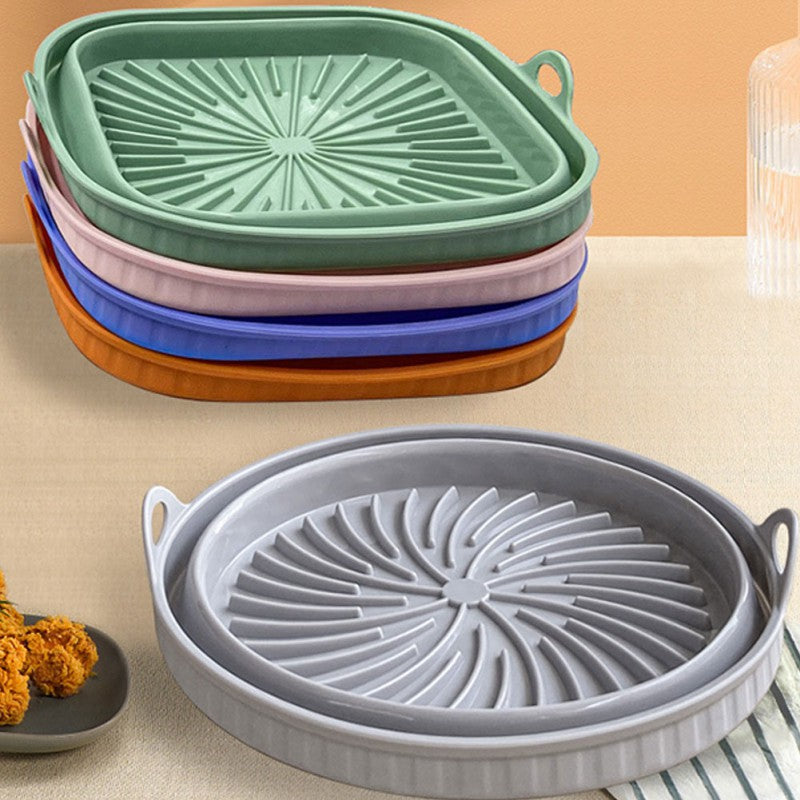 High-Quality Silicone Air Fryer Pan – Cook Better, Clean Easier