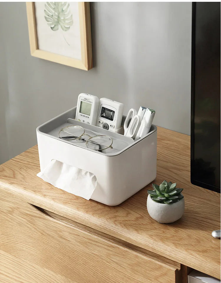 Elegant Modern Tissue Holder: Organize and Decorate with Style