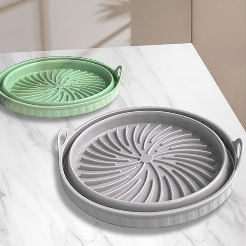 High-Quality Silicone Air Fryer Pan – Cook Better, Clean Easier