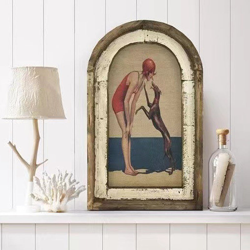 🖼 Handcrafted Wooden Frame Wall Art – Perfect for Any Space