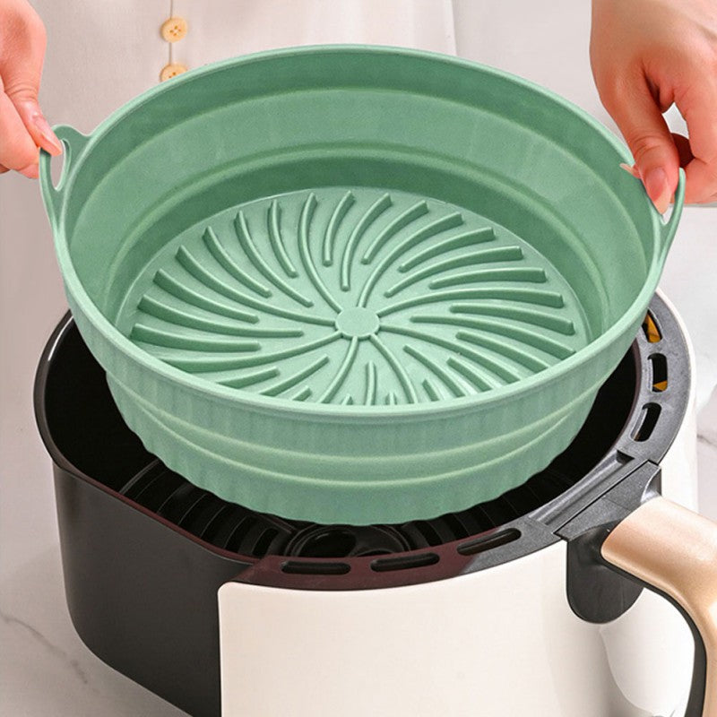 High-Quality Silicone Air Fryer Pan – Cook Better, Clean Easier