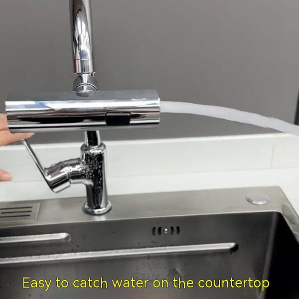 🚰 Advanced 360° Three-Mode Waterfall Modern Faucet – Perfect for Every Kitchen Task